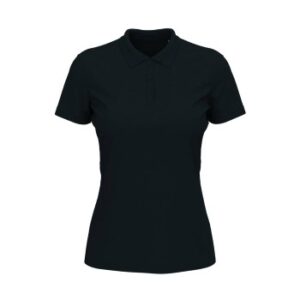 Stedman Lux Short Sleeve Polo For Women Mørkblå bomuld X-Small Dame