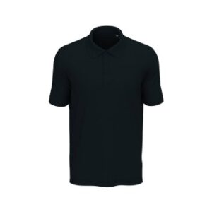 Stedman Lux Short Sleeve Polo Mørkblå bomuld Small Herre