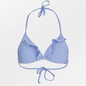 Striba Bel Frill Bikini Top - Amparo Blue