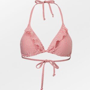 Striba Bel Frill Bikini Top - Spiced Coral