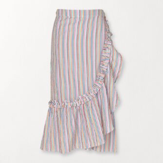 Striped Camillia Long Skirt