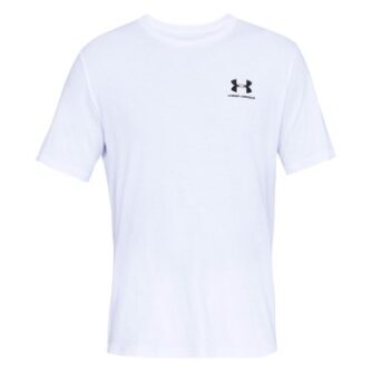 Under Armour 2P Sportstyle LC Short Sleeve Hvid 3XL Herre