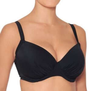 Wiki Basic Balconette Bikini Top Sort C 70 Dame