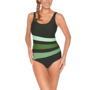 Wiki Swimsuit Bianca Classic Grøn 36 Dame