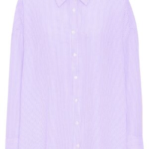 A-View - Skjorte - Sonja Shirt - Purple/White