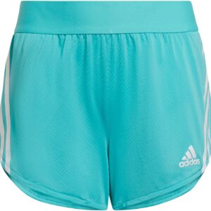 Adidas Aeroready Training 3stripes Knit Shorts Dame 128 Blå