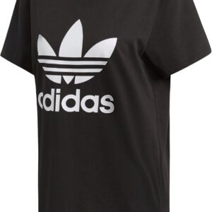 Adidas Boyfriend Trefoil Tshirt Dame 36 Sort