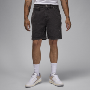 Air Jordan-denimshorts til mænd - sort