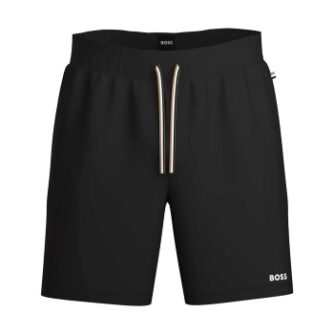 BOSS Unique Shorts CW Sort bomuld Medium Herre