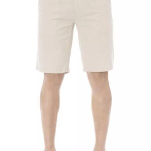 Baldinini Trend Beige Cotton Bermuda Shorts