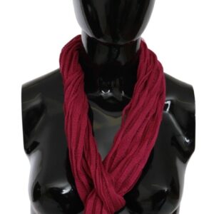 Bordeaux Elegance Foulard Shawl Scarf