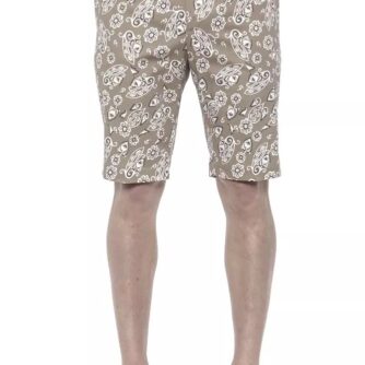 Chic Beige Bermuda Shorts for Men