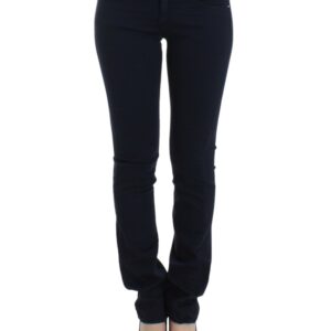 Chic Blue Straight Leg Denim Delight