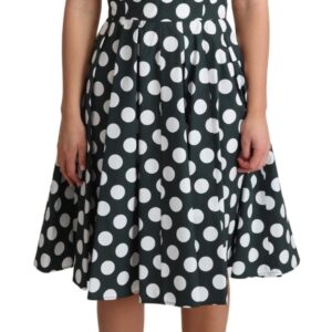 Chic Polka Dot A-line Sleeveless Dress