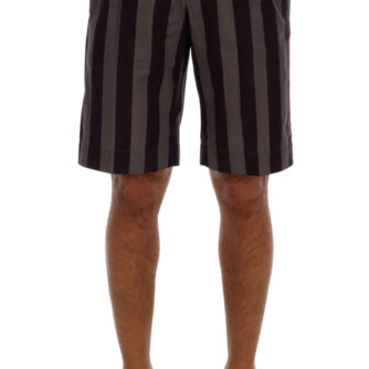 Dolce & Gabbana Casual Striped Cotton Shorts