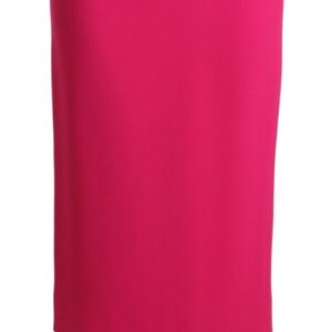 Dolce & Gabbana Elegant High-Waisted Pencil Skirt in Pink