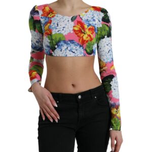 Dolce & Gabbana Floral Elegance Cropped Top