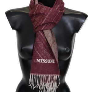 Elegant Cashmere Fringed Scarf