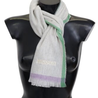 Elegant Cashmere Patterned Scarf