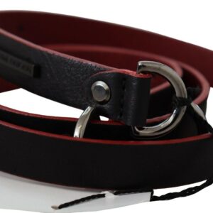 Elegant Dual-Tone Leather Belt