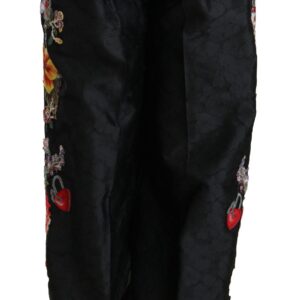 Elegant High Waist Wide Leg Floral Pants