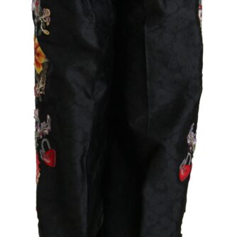 Elegant High Waist Wide Leg Floral Pants