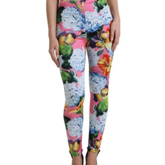 Exquisite Floral High Waist Leggings