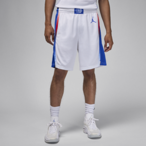 Frankrig Limited Home Jordan Basketball-shorts til mænd - hvid