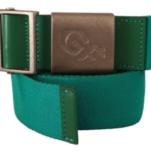 GF Ferre Elegant Green Adjustable Cotton Belt