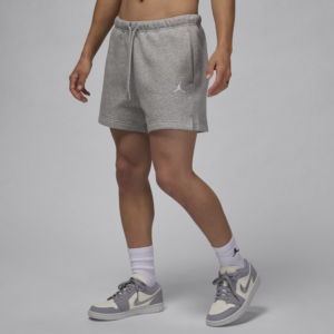 Jordan Brooklyn Fleece-shorts til kvinder - grå