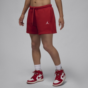 Jordan Brooklyn Fleece-shorts til kvinder - rød