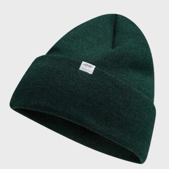 Klitmøller Collective - Fine rib beanie - Moss Green - One size