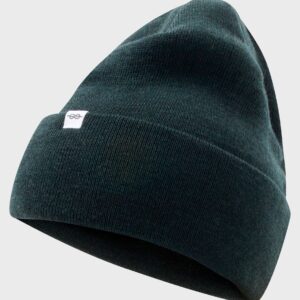 Klitmøller Collective - Fine rib beanie - Olive - One size