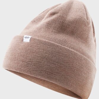 Klitmøller Collective - Fine rib beanie - Sand - One size