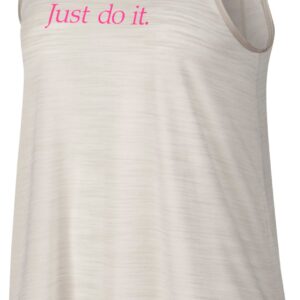 Nike Just Do It Studio Tank Dame Xs Grå