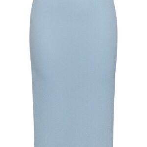 Pieces - Nederdel - PC Lina HW Midi Skirt - Airy Blue