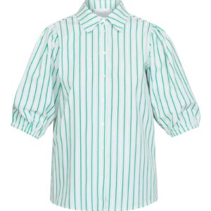 Sisters Point - Skjorte - Vibby-SH6 - Cream/Green