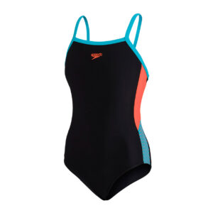 Speedo Dive Thinstrap Muscleback Badedragt Dame 140