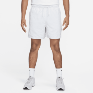 Vævede Nike Club-flow-shorts til mænd - grå