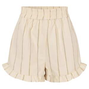 A-View - Shorts - Lizza Shorts - Off white/black stripe