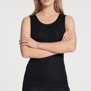 Calida Tank top, sort, Størrelse: L, Dame