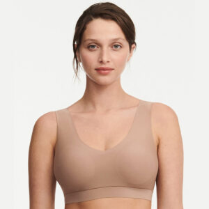 Chantelle SoftStretch Padded BH top, beige, Størrelse: XS/S, Dame