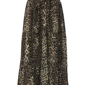 Continue - Nederdel - Majse Leo Skirt - Leo Brown