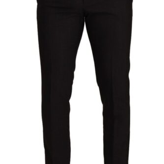 Dolce & Gabbana Elegant Skinny Tuxedo Trousers