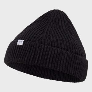 Klitmøller Collective - Fine short beanie - Black - One size