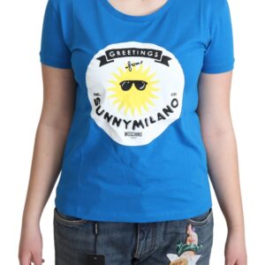 Moschino Sunny Milano Chic Round Neck Tee