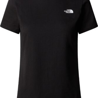 The North Face Simple Dome Tshirt Dame Xs Sort