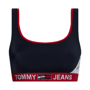 Tommy Hilfiger Bralette bikini top, blå, Størrelse: XL, Dame