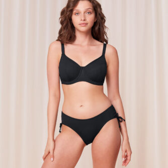 Triumph Summer Glow bikini top med bøjle, sort, Størrelse: 38E, Dame