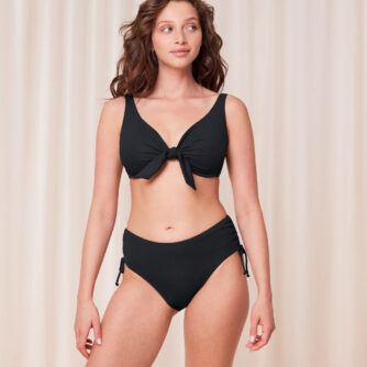 Triumph Summer Glow bikini top med bøjle, sort, Størrelse: 38E, Dame